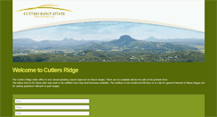 Desktop Screenshot of cuttersridge.com.au